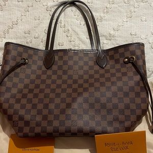 AUTHENTIC LV Neverfull MM DE